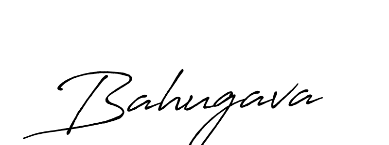 It looks lik you need a new signature style for name Bahugava. Design unique handwritten (Antro_Vectra_Bolder) signature with our free signature maker in just a few clicks. Bahugava signature style 7 images and pictures png