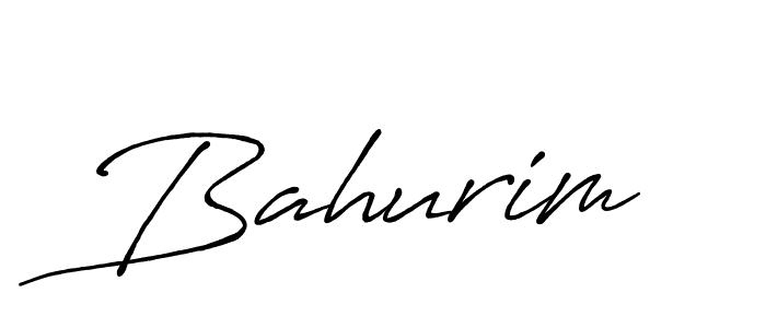 Bahurim stylish signature style. Best Handwritten Sign (Antro_Vectra_Bolder) for my name. Handwritten Signature Collection Ideas for my name Bahurim. Bahurim signature style 7 images and pictures png