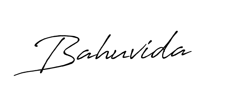 How to Draw Bahuvida signature style? Antro_Vectra_Bolder is a latest design signature styles for name Bahuvida. Bahuvida signature style 7 images and pictures png