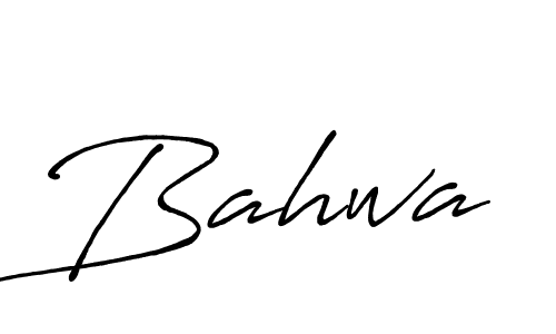Make a beautiful signature design for name Bahwa. With this signature (Antro_Vectra_Bolder) style, you can create a handwritten signature for free. Bahwa signature style 7 images and pictures png