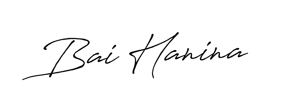 You can use this online signature creator to create a handwritten signature for the name Bai Hanina. This is the best online autograph maker. Bai Hanina signature style 7 images and pictures png