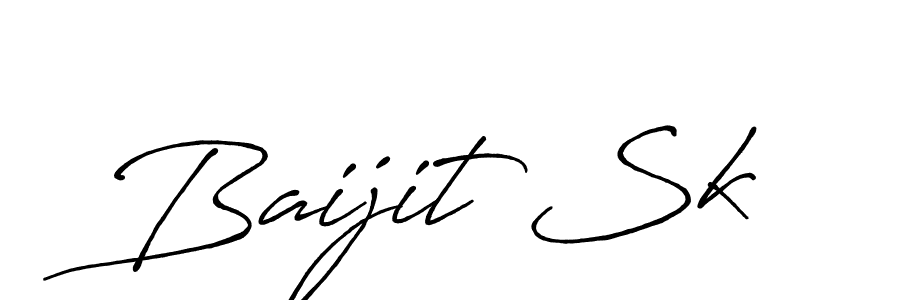 Also You can easily find your signature by using the search form. We will create Baijit Sk name handwritten signature images for you free of cost using Antro_Vectra_Bolder sign style. Baijit Sk signature style 7 images and pictures png