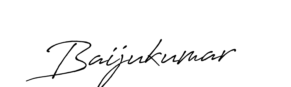 Design your own signature with our free online signature maker. With this signature software, you can create a handwritten (Antro_Vectra_Bolder) signature for name Baijukumar. Baijukumar signature style 7 images and pictures png