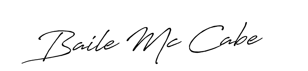 Once you've used our free online signature maker to create your best signature Antro_Vectra_Bolder style, it's time to enjoy all of the benefits that Baile Mc Cabe name signing documents. Baile Mc Cabe signature style 7 images and pictures png