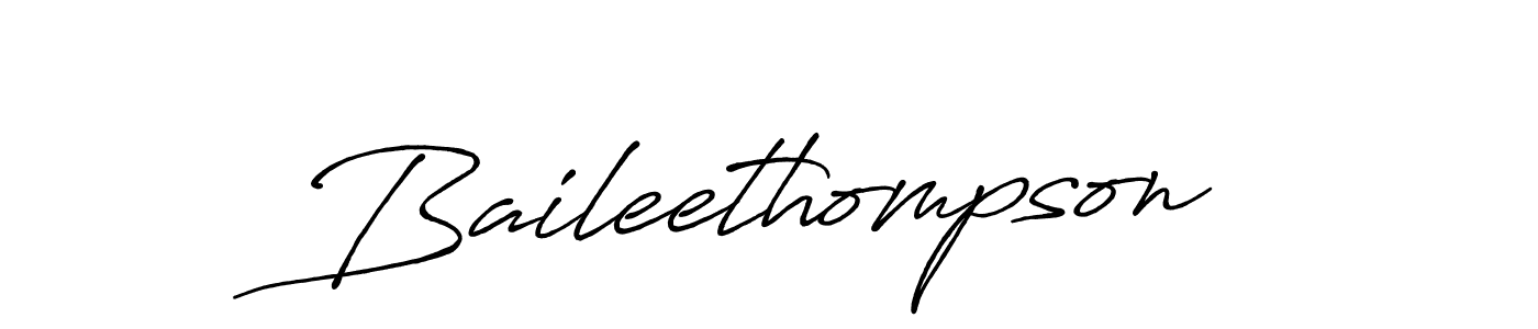 Similarly Antro_Vectra_Bolder is the best handwritten signature design. Signature creator online .You can use it as an online autograph creator for name Baileethompson. Baileethompson signature style 7 images and pictures png