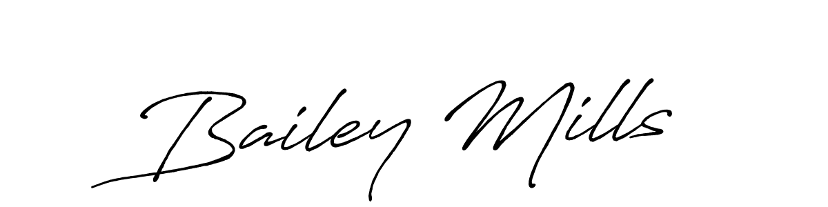 Make a beautiful signature design for name Bailey Mills. Use this online signature maker to create a handwritten signature for free. Bailey Mills signature style 7 images and pictures png