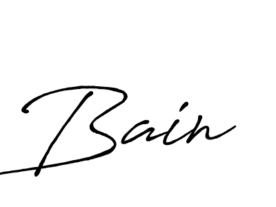 if you are searching for the best signature style for your name Bain. so please give up your signature search. here we have designed multiple signature styles  using Antro_Vectra_Bolder. Bain signature style 7 images and pictures png