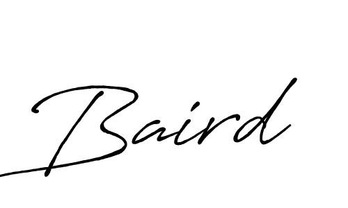 How to make Baird name signature. Use Antro_Vectra_Bolder style for creating short signs online. This is the latest handwritten sign. Baird signature style 7 images and pictures png