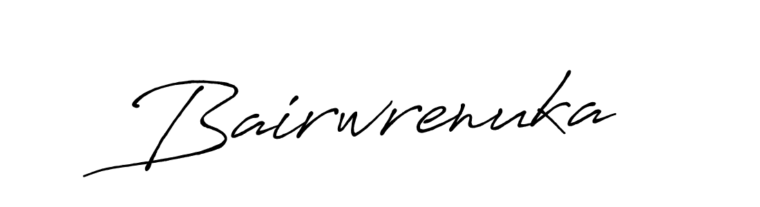 Once you've used our free online signature maker to create your best signature Antro_Vectra_Bolder style, it's time to enjoy all of the benefits that Bairwrenuka name signing documents. Bairwrenuka signature style 7 images and pictures png