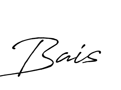 Make a beautiful signature design for name Bais. With this signature (Antro_Vectra_Bolder) style, you can create a handwritten signature for free. Bais signature style 7 images and pictures png