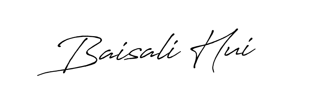 You should practise on your own different ways (Antro_Vectra_Bolder) to write your name (Baisali Hui) in signature. don't let someone else do it for you. Baisali Hui signature style 7 images and pictures png