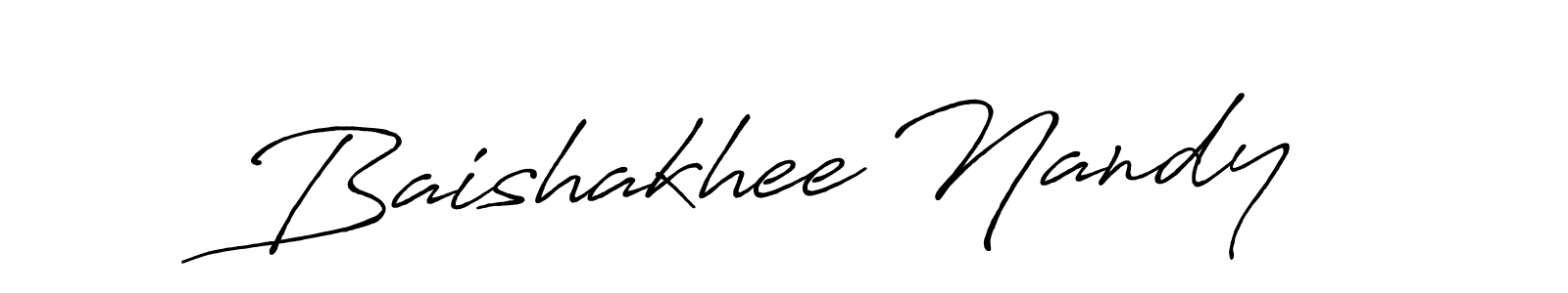 Similarly Antro_Vectra_Bolder is the best handwritten signature design. Signature creator online .You can use it as an online autograph creator for name Baishakhee Nandy. Baishakhee Nandy signature style 7 images and pictures png