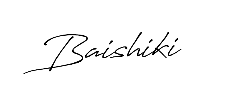 Also You can easily find your signature by using the search form. We will create Baishiki name handwritten signature images for you free of cost using Antro_Vectra_Bolder sign style. Baishiki signature style 7 images and pictures png