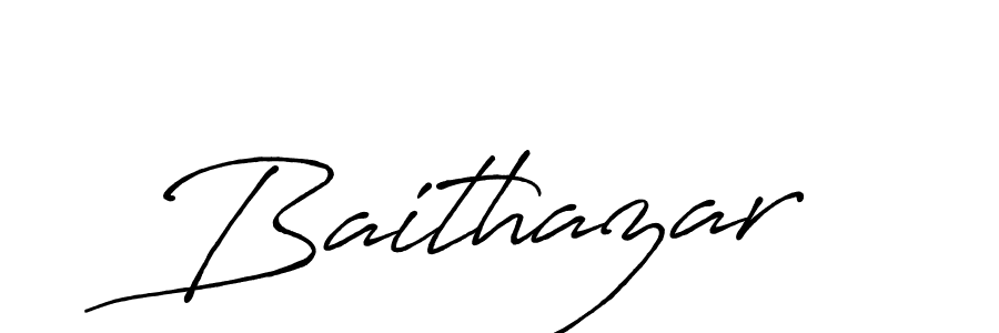Create a beautiful signature design for name Baithazar. With this signature (Antro_Vectra_Bolder) fonts, you can make a handwritten signature for free. Baithazar signature style 7 images and pictures png
