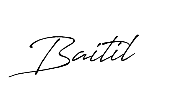 Here are the top 10 professional signature styles for the name Baitil. These are the best autograph styles you can use for your name. Baitil signature style 7 images and pictures png