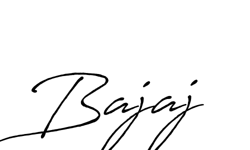 How to make Bajaj signature? Antro_Vectra_Bolder is a professional autograph style. Create handwritten signature for Bajaj name. Bajaj signature style 7 images and pictures png