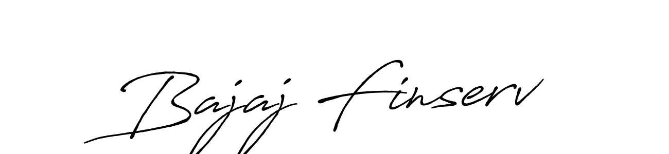 How to make Bajaj Finserv signature? Antro_Vectra_Bolder is a professional autograph style. Create handwritten signature for Bajaj Finserv name. Bajaj Finserv signature style 7 images and pictures png