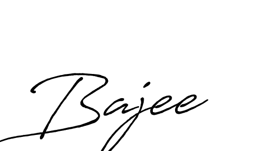 The best way (Antro_Vectra_Bolder) to make a short signature is to pick only two or three words in your name. The name Bajee include a total of six letters. For converting this name. Bajee signature style 7 images and pictures png