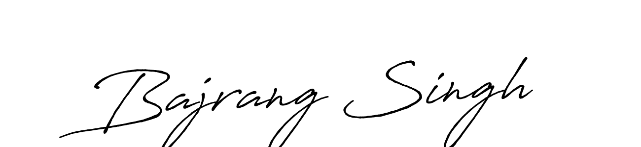 Also You can easily find your signature by using the search form. We will create Bajrang Singh name handwritten signature images for you free of cost using Antro_Vectra_Bolder sign style. Bajrang Singh signature style 7 images and pictures png