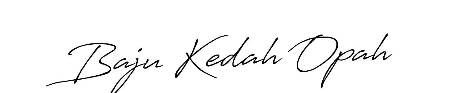 Also we have Baju Kedah Opah name is the best signature style. Create professional handwritten signature collection using Antro_Vectra_Bolder autograph style. Baju Kedah Opah signature style 7 images and pictures png