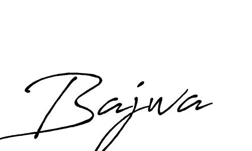 Make a beautiful signature design for name Bajwa. With this signature (Antro_Vectra_Bolder) style, you can create a handwritten signature for free. Bajwa signature style 7 images and pictures png