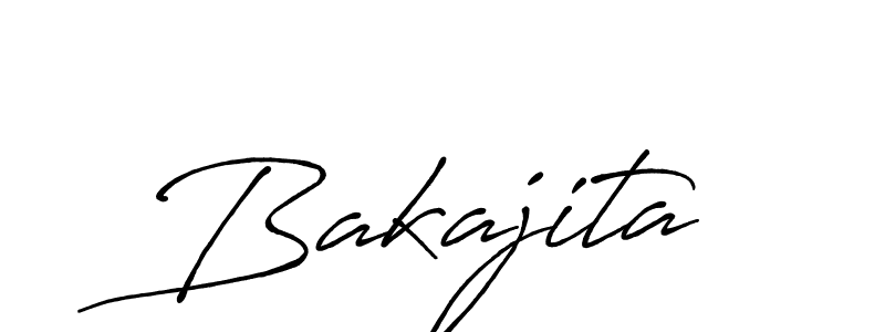 Also we have Bakajita name is the best signature style. Create professional handwritten signature collection using Antro_Vectra_Bolder autograph style. Bakajita signature style 7 images and pictures png