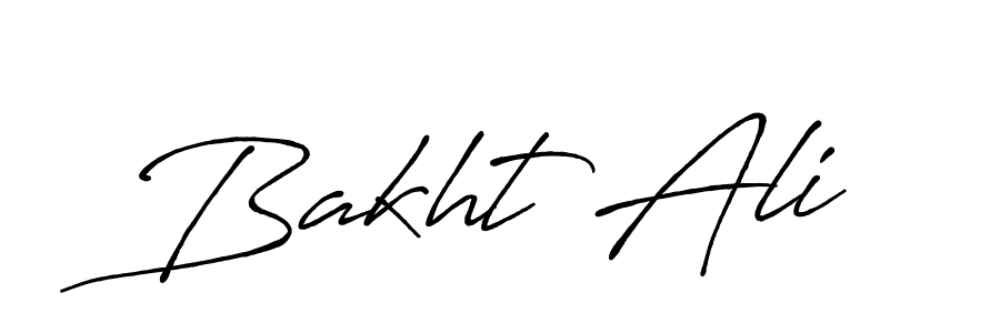 The best way (Antro_Vectra_Bolder) to make a short signature is to pick only two or three words in your name. The name Bakht Ali include a total of six letters. For converting this name. Bakht Ali signature style 7 images and pictures png