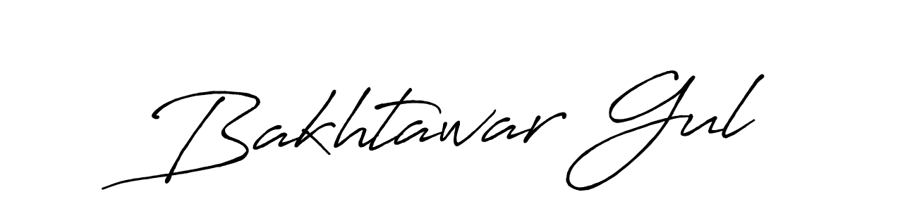 Design your own signature with our free online signature maker. With this signature software, you can create a handwritten (Antro_Vectra_Bolder) signature for name Bakhtawar Gul. Bakhtawar Gul signature style 7 images and pictures png