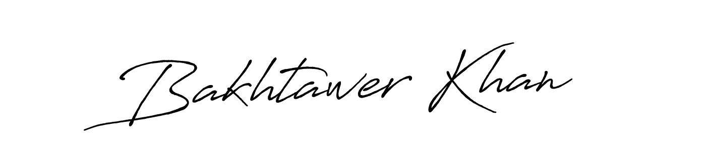 Design your own signature with our free online signature maker. With this signature software, you can create a handwritten (Antro_Vectra_Bolder) signature for name Bakhtawer Khan. Bakhtawer Khan signature style 7 images and pictures png