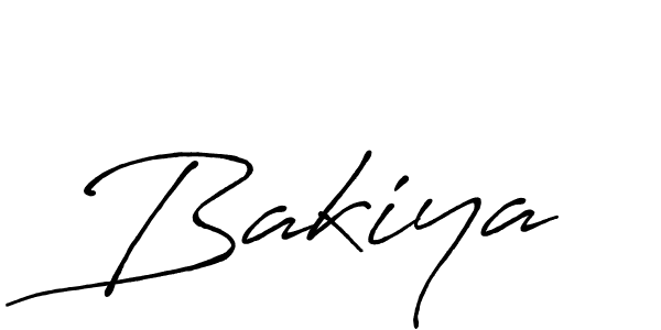 How to make Bakiya name signature. Use Antro_Vectra_Bolder style for creating short signs online. This is the latest handwritten sign. Bakiya signature style 7 images and pictures png