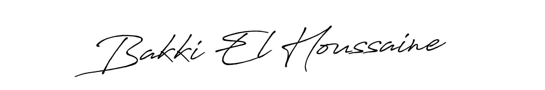 Once you've used our free online signature maker to create your best signature Antro_Vectra_Bolder style, it's time to enjoy all of the benefits that Bakki El Houssaine name signing documents. Bakki El Houssaine signature style 7 images and pictures png