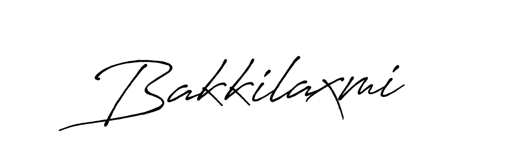 Bakkilaxmi stylish signature style. Best Handwritten Sign (Antro_Vectra_Bolder) for my name. Handwritten Signature Collection Ideas for my name Bakkilaxmi. Bakkilaxmi signature style 7 images and pictures png