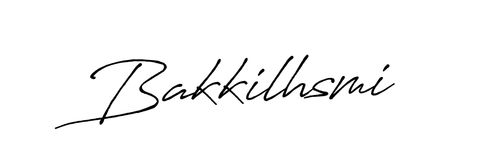 How to make Bakkilhsmi signature? Antro_Vectra_Bolder is a professional autograph style. Create handwritten signature for Bakkilhsmi name. Bakkilhsmi signature style 7 images and pictures png