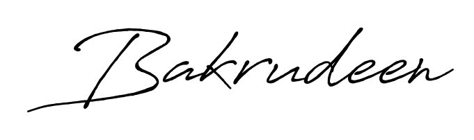 Create an unforgettable impression when signing with Bakrudeen name styled in Antro_Vectra_Bolder typography. 100% free online generator. Bakrudeen signature style 7 images and pictures png