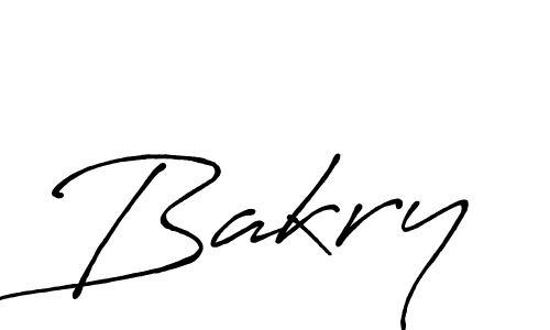 Also You can easily find your signature by using the search form. We will create Bakry name handwritten signature images for you free of cost using Antro_Vectra_Bolder sign style. Bakry signature style 7 images and pictures png