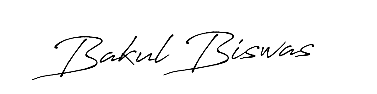 Use a signature maker to create a handwritten signature online. With this signature software, you can design (Antro_Vectra_Bolder) your own signature for name Bakul Biswas. Bakul Biswas signature style 7 images and pictures png