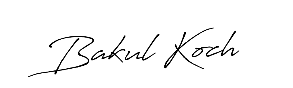 Make a short Bakul Koch signature style. Manage your documents anywhere anytime using Antro_Vectra_Bolder. Create and add eSignatures, submit forms, share and send files easily. Bakul Koch signature style 7 images and pictures png