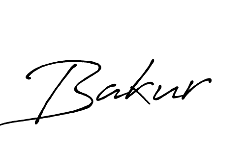 It looks lik you need a new signature style for name Bakur. Design unique handwritten (Antro_Vectra_Bolder) signature with our free signature maker in just a few clicks. Bakur signature style 7 images and pictures png