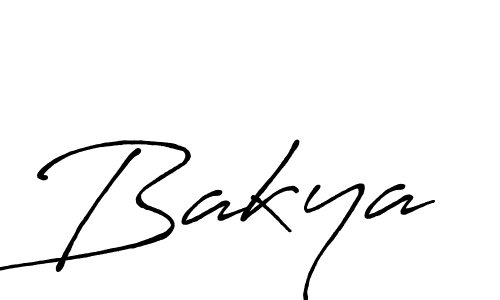 The best way (Antro_Vectra_Bolder) to make a short signature is to pick only two or three words in your name. The name Bakya include a total of six letters. For converting this name. Bakya signature style 7 images and pictures png