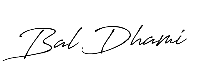 Also You can easily find your signature by using the search form. We will create Bal Dhami name handwritten signature images for you free of cost using Antro_Vectra_Bolder sign style. Bal Dhami signature style 7 images and pictures png