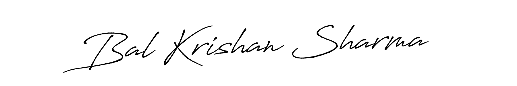 This is the best signature style for the Bal Krishan Sharma name. Also you like these signature font (Antro_Vectra_Bolder). Mix name signature. Bal Krishan Sharma signature style 7 images and pictures png