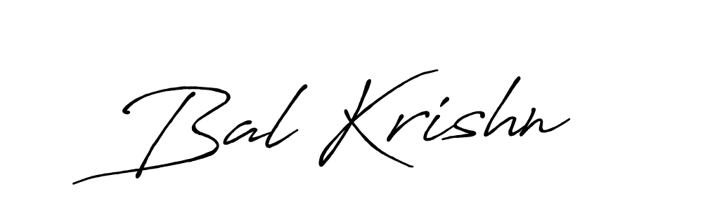 How to make Bal Krishn signature? Antro_Vectra_Bolder is a professional autograph style. Create handwritten signature for Bal Krishn name. Bal Krishn signature style 7 images and pictures png