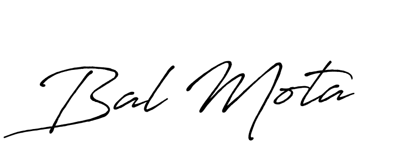 You should practise on your own different ways (Antro_Vectra_Bolder) to write your name (Bal Mota) in signature. don't let someone else do it for you. Bal Mota signature style 7 images and pictures png