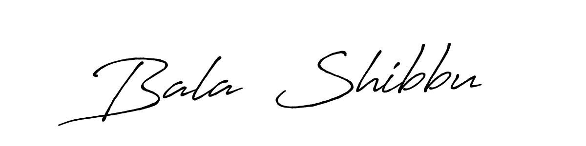 Also You can easily find your signature by using the search form. We will create Bala  Shibbu name handwritten signature images for you free of cost using Antro_Vectra_Bolder sign style. Bala  Shibbu signature style 7 images and pictures png