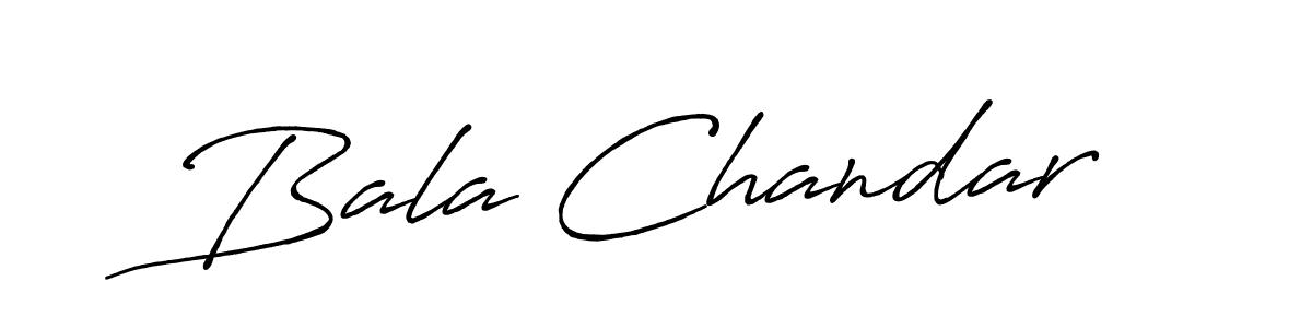 Bala Chandar stylish signature style. Best Handwritten Sign (Antro_Vectra_Bolder) for my name. Handwritten Signature Collection Ideas for my name Bala Chandar. Bala Chandar signature style 7 images and pictures png