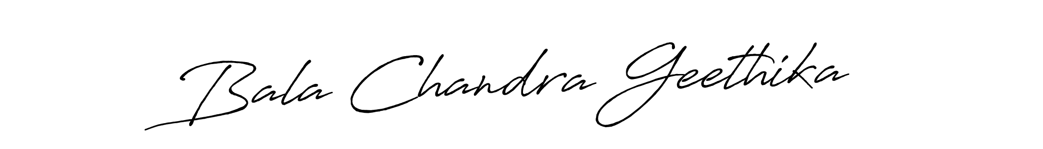 This is the best signature style for the Bala Chandra Geethika name. Also you like these signature font (Antro_Vectra_Bolder). Mix name signature. Bala Chandra Geethika signature style 7 images and pictures png