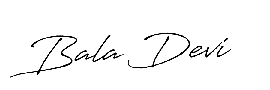 How to make Bala Devi name signature. Use Antro_Vectra_Bolder style for creating short signs online. This is the latest handwritten sign. Bala Devi signature style 7 images and pictures png