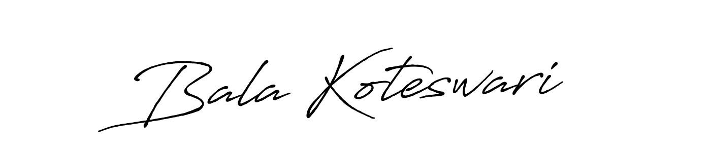 Once you've used our free online signature maker to create your best signature Antro_Vectra_Bolder style, it's time to enjoy all of the benefits that Bala Koteswari name signing documents. Bala Koteswari signature style 7 images and pictures png