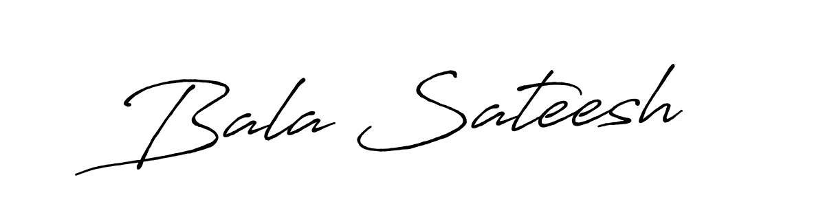 How to Draw Bala Sateesh signature style? Antro_Vectra_Bolder is a latest design signature styles for name Bala Sateesh. Bala Sateesh signature style 7 images and pictures png