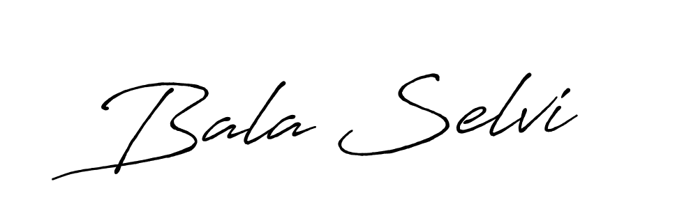 if you are searching for the best signature style for your name Bala Selvi. so please give up your signature search. here we have designed multiple signature styles  using Antro_Vectra_Bolder. Bala Selvi signature style 7 images and pictures png